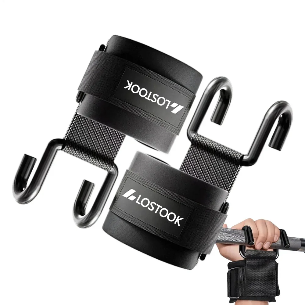 Gymnastics Rings - 1/2pcs Pull-Up Assist Hook Fitness Wrist