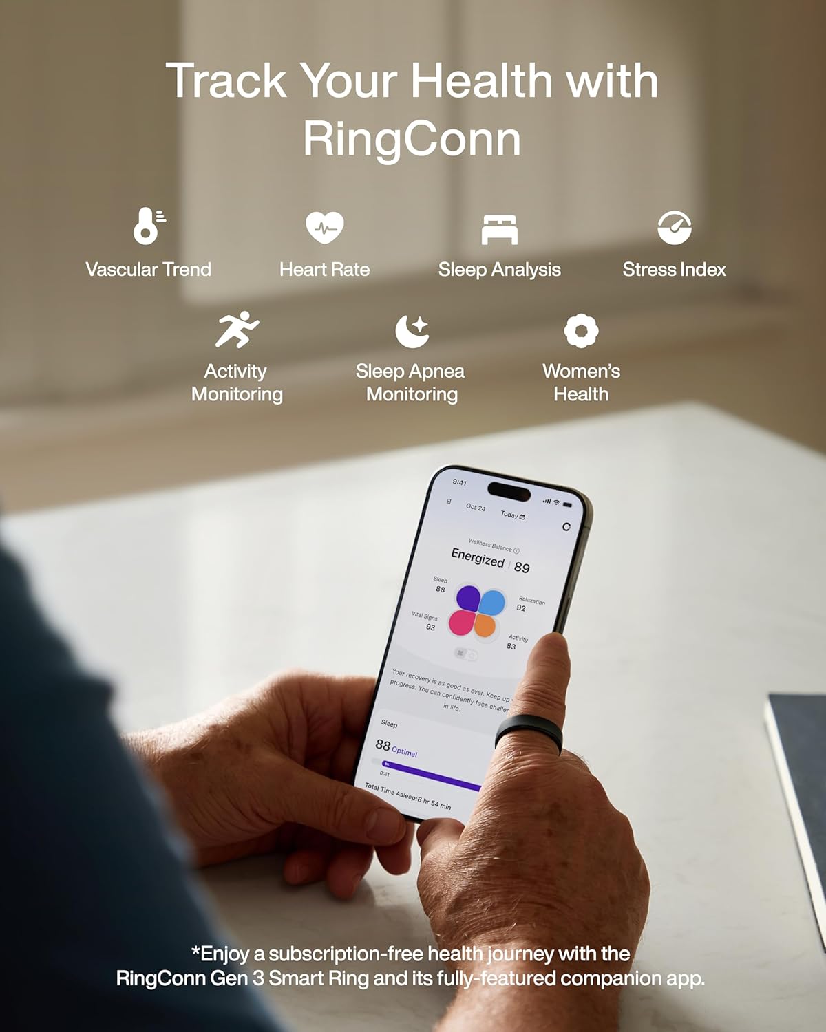 RingConn Gen 3 Smart Ring Vasc - огляд і ціна Gymnastics Rings