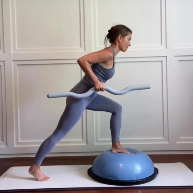 Weighted Pilates Bar with Sili - огляд і ціна Yoga Fitness Body