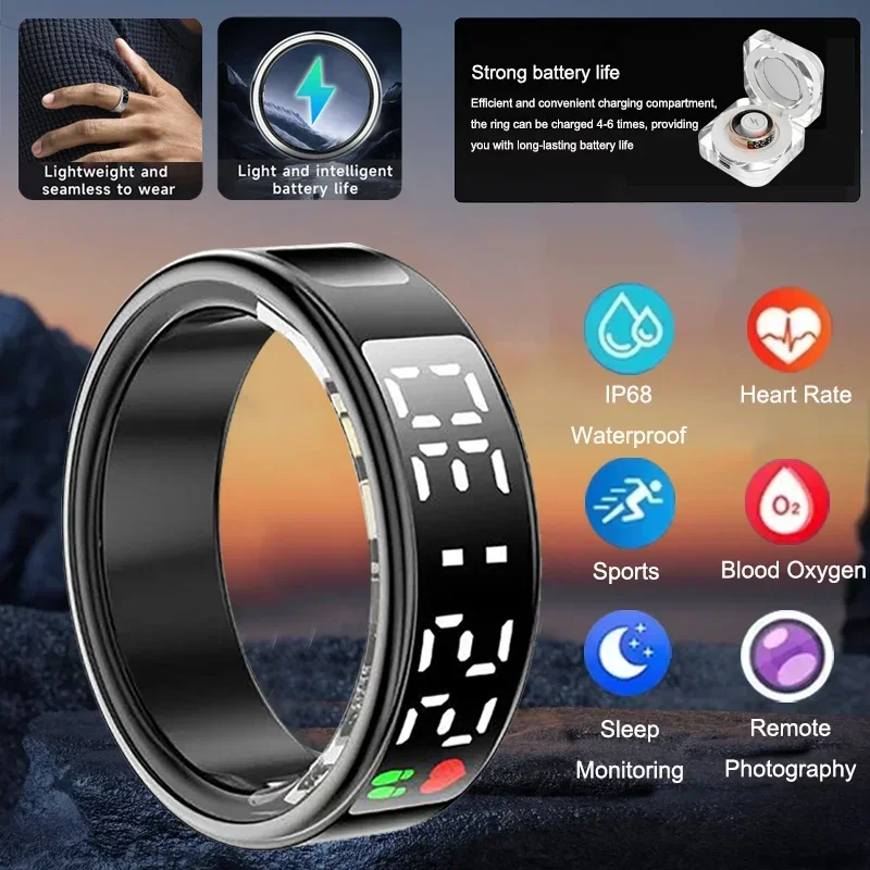 Smart Ring For Men Women Heart - огляд і ціна Gymnastics Rings